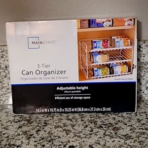 Mainstays 3-Tier Can Organizer